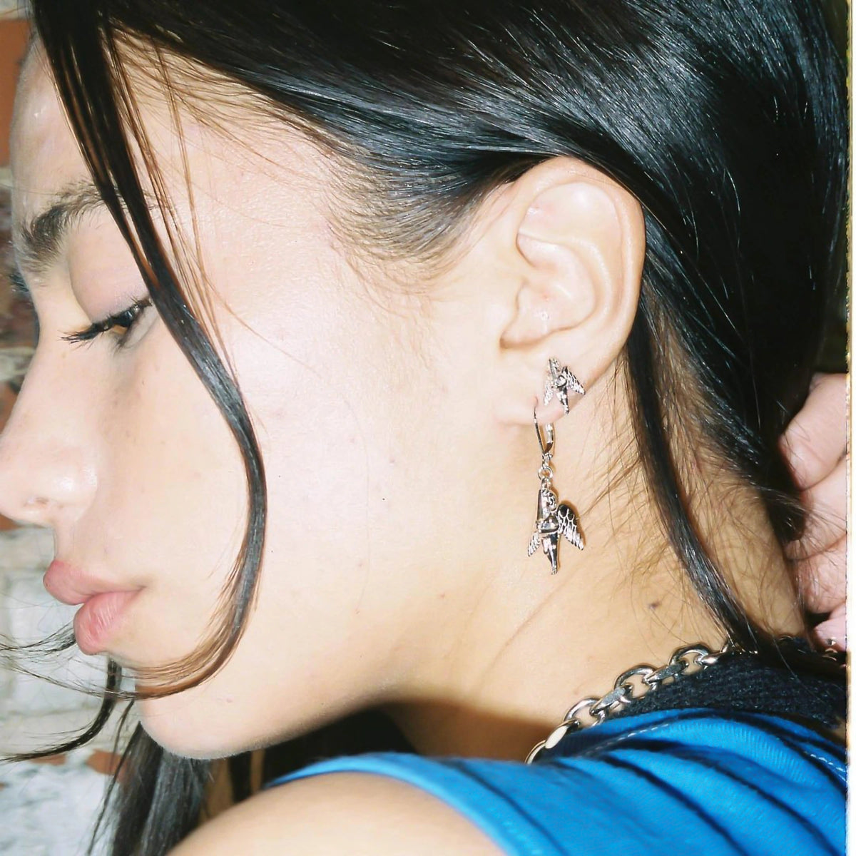 ANGEL EARRING (DANGLE) - Hard Jewelry™