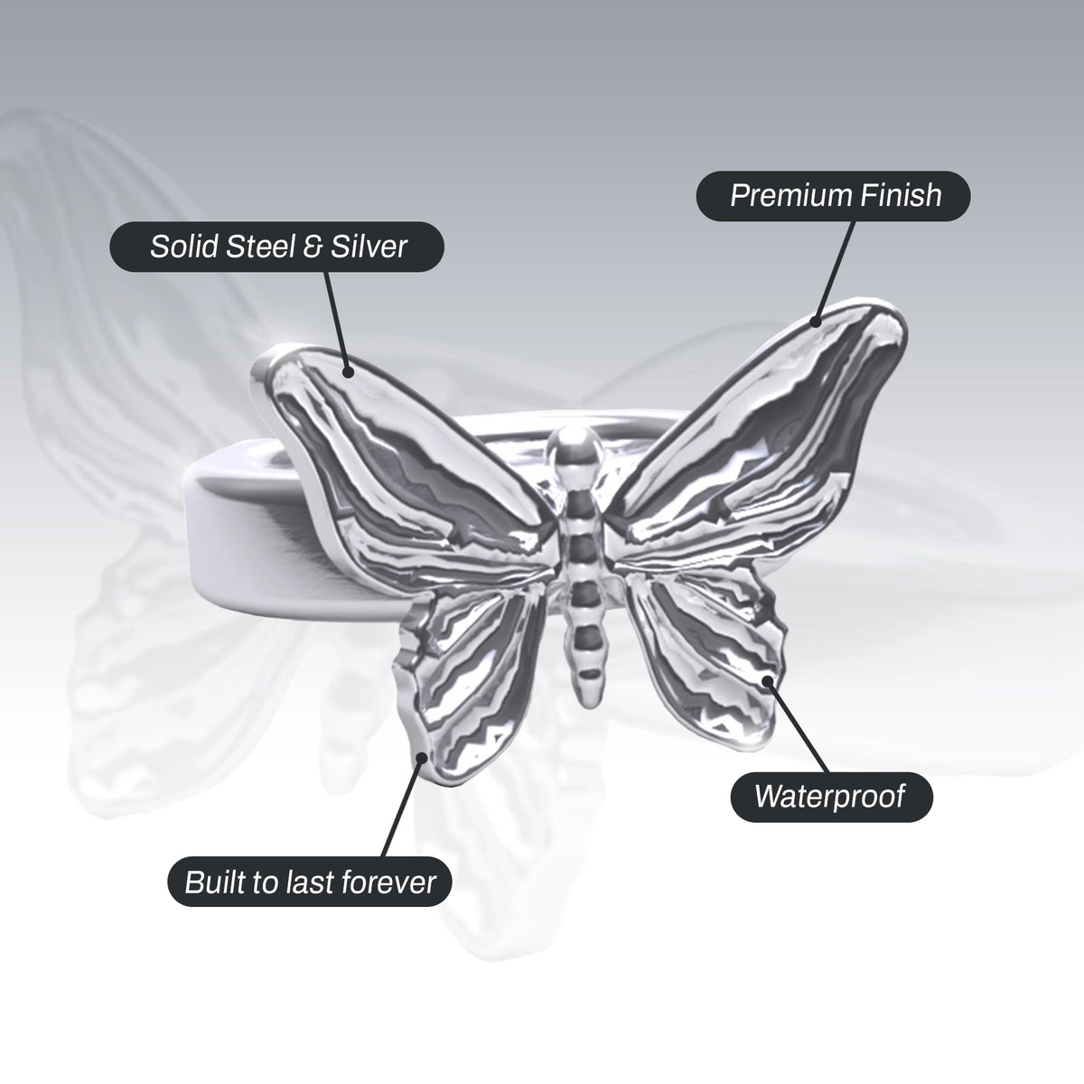 BUTTERFLY RING