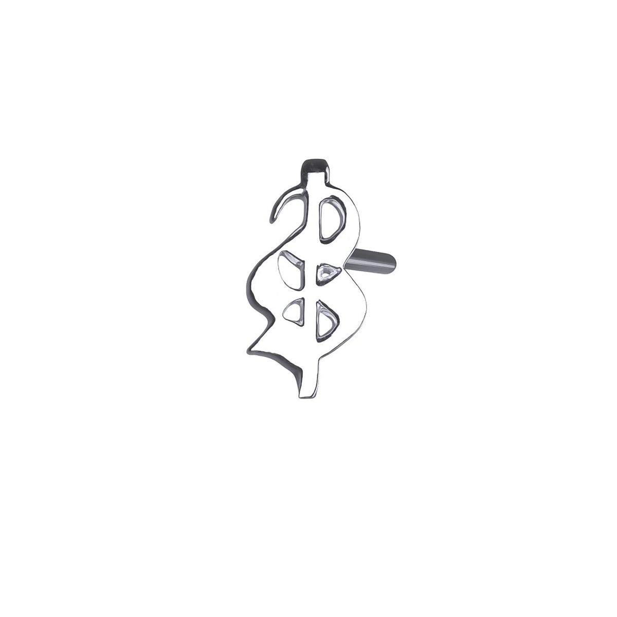 DOLLAR STUD EARRING - Hard Jewelry™