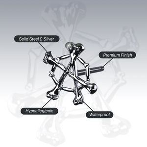 ANARCHY BONE EARRING