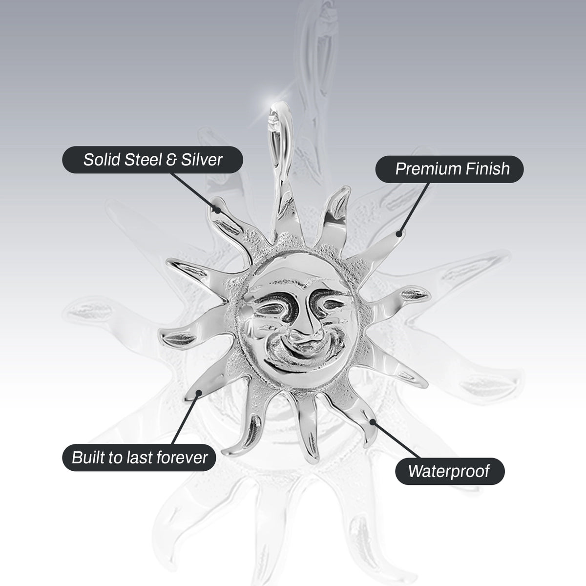 AZTEC SUN PENDANT