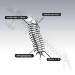 CENTIPEDE STUD EARRING