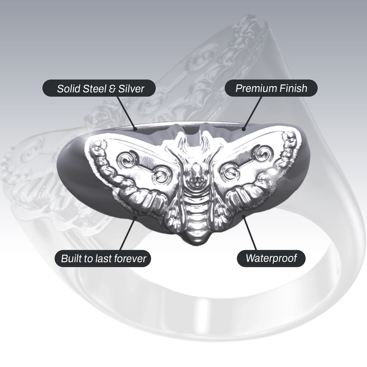 MOTH RING