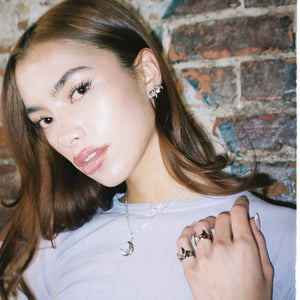 LUNA THE LUNATIC LUNAR EARRING - Hard Jewelry™