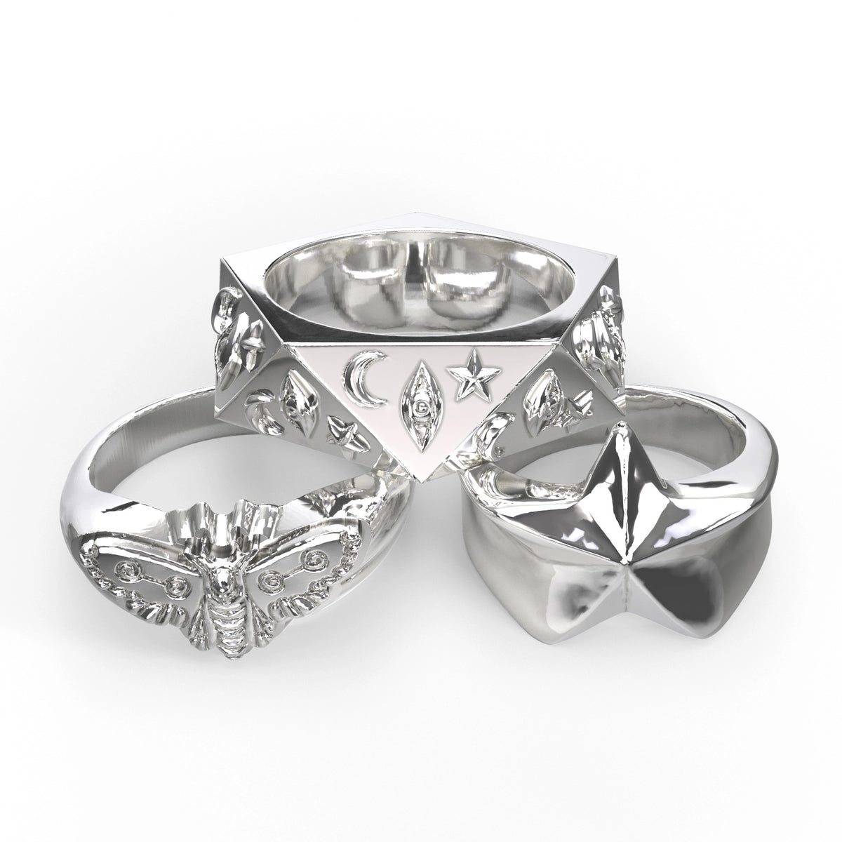 CELESTIAL RING SET