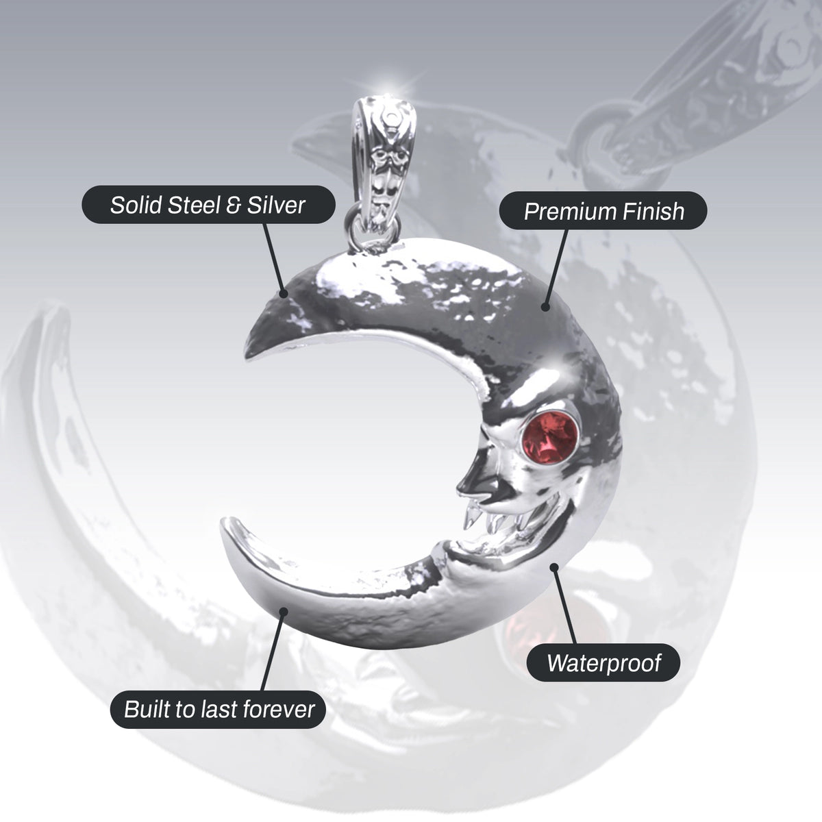 LUNA THE LUNATIC LUNAR PENDANT