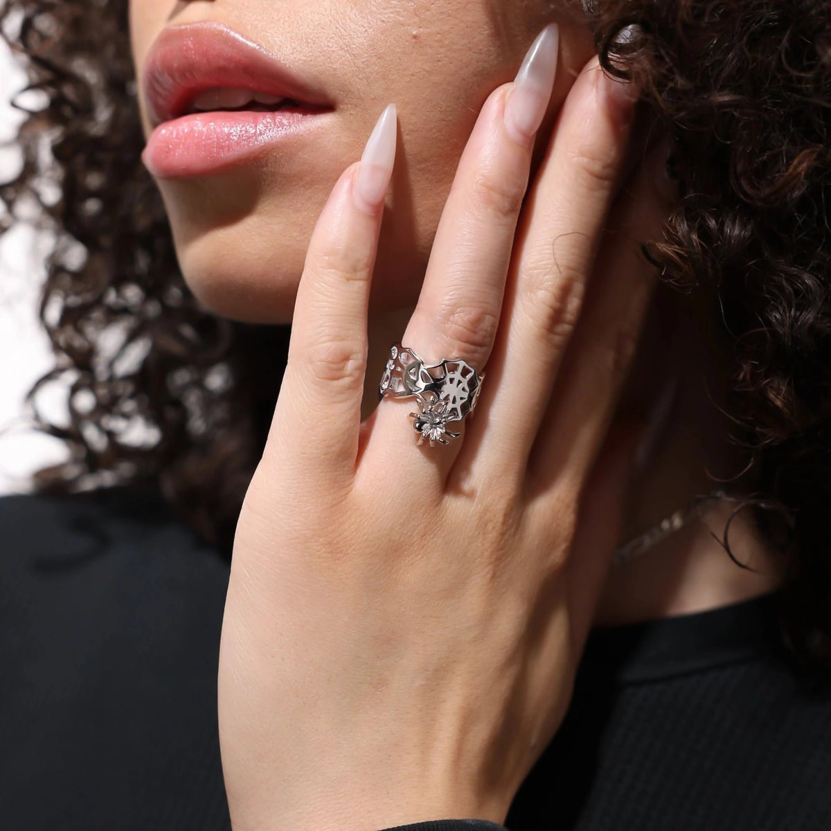 SPIDER WEB RING - Hard Jewelry™